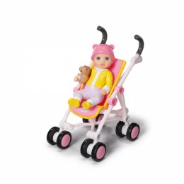Baby Born Minis Stroller with Eli Playset