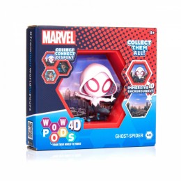 Marvel Spider-man Spider Gwen Wow Pod 4D Collector Figure and Display Pod