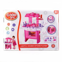 Good Art Lights and Sounds Deluxe 31 Piece Kitchen Playset