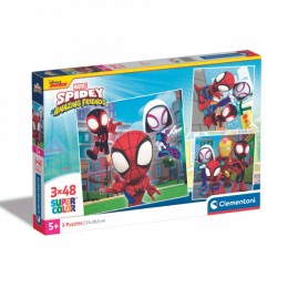 Spidey and His Amazing Friends 3x48 piece puzzle
