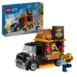 LEGO 60404 City Burger Van Food Truck Vehicle Toy Set
