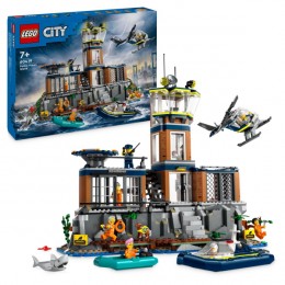 LEGO 60419 City Police Prison Island with Helicopter