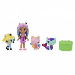 Gabby's Dollhouse Gabby and Friends Figure Set with Rainbow Gabby Doll