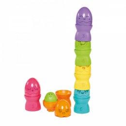 Tomy Hide and Squeak Egg Stackers