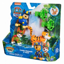 Paw Patrol Jungle Pups Hero Pups Chase and Tracker Figures