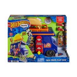 Hot Wheels Skate Taco Truck Carry Case Playset