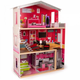 boppi Wooden Dolls House with Lift
