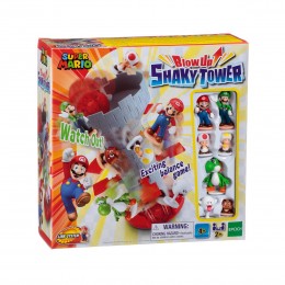 Super Mario Blow Up Shaky Tower Balance Game