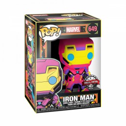 Funko POP Marvel: Black Light - Iron Man