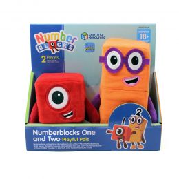 Numberblocks One and Two Playful Pals Soft Toys