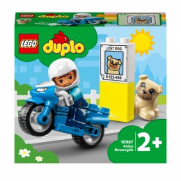 LEGO 10967 DUPLO Rescue Police Motorcycle Set