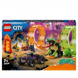 LEGO 60339 City Stuntz Double Loop Stunt Arena Set