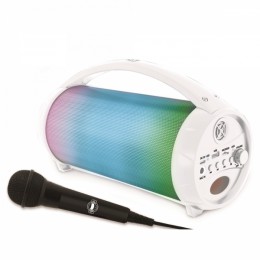 iParty Bluetooth Speaker with Microphone and Light Effects