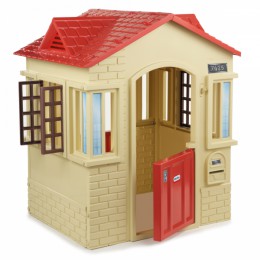 Little Tikes Cape Cottage - Red & Tan