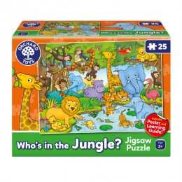 Orchard Toys Who's in the Jungle 25 Piece Puzzle