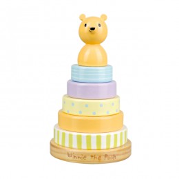 Orange Tree Toys Classic Winnie the Pooh Wooden Stacking Ring