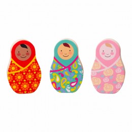 Rosa and Bo Set of 3 Girls Woodlies Characters