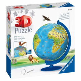 Ravensburger Children's World Map 180 piece 3D puzzle