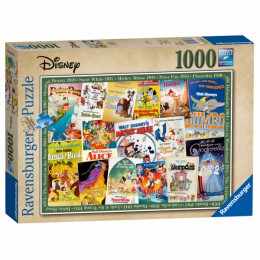 Ravensburger Disney Vintage Movie Poster 1000 piece puzzle