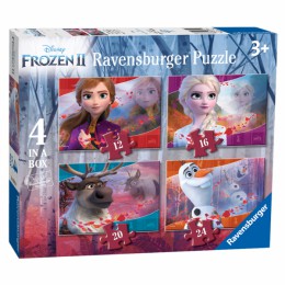 Ravensburger Frozen 2, 4 puzzles in a box (12, 16, 20, 24 piece)