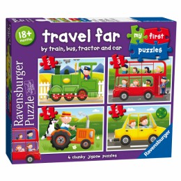 Ravensburger My First Puzzles Travel Far (2, 3, 4 & 5 piece)