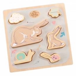 Guess How Much I Love You Wooden Shape Puzzle