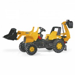 JCB Tractor with Frontloader and Rear Excavator