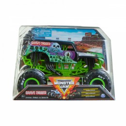Monster Jam, Official Grave Digger (Green/Black) Monster Truck, Collector Die-Cast Vehicle, 1:24 Scale, Kids Toys for Boys Ages