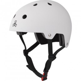 Triple 8 White EPS Helmet L/XL