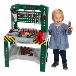 Bosch Pretend Play Workbench with 77 Tools and Accessories
