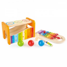 Hape Wooden Pound and Tap Bench